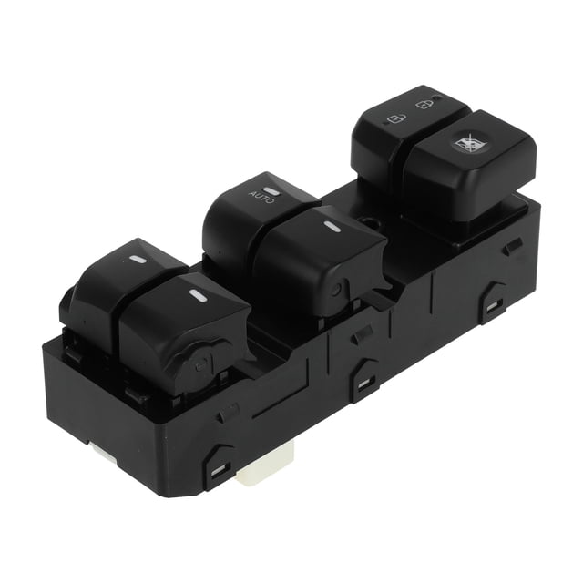 Interruptor de ventana eléctrica único para el lado del conductor delantero izquierdo para Hyundai Elantra 2012-2016 Negro