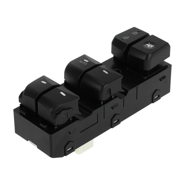 Interruptor de ventana eléctrica único para el lado del conductor delantero izquierdo para Hyundai Elantra 2012-2016 Negro
