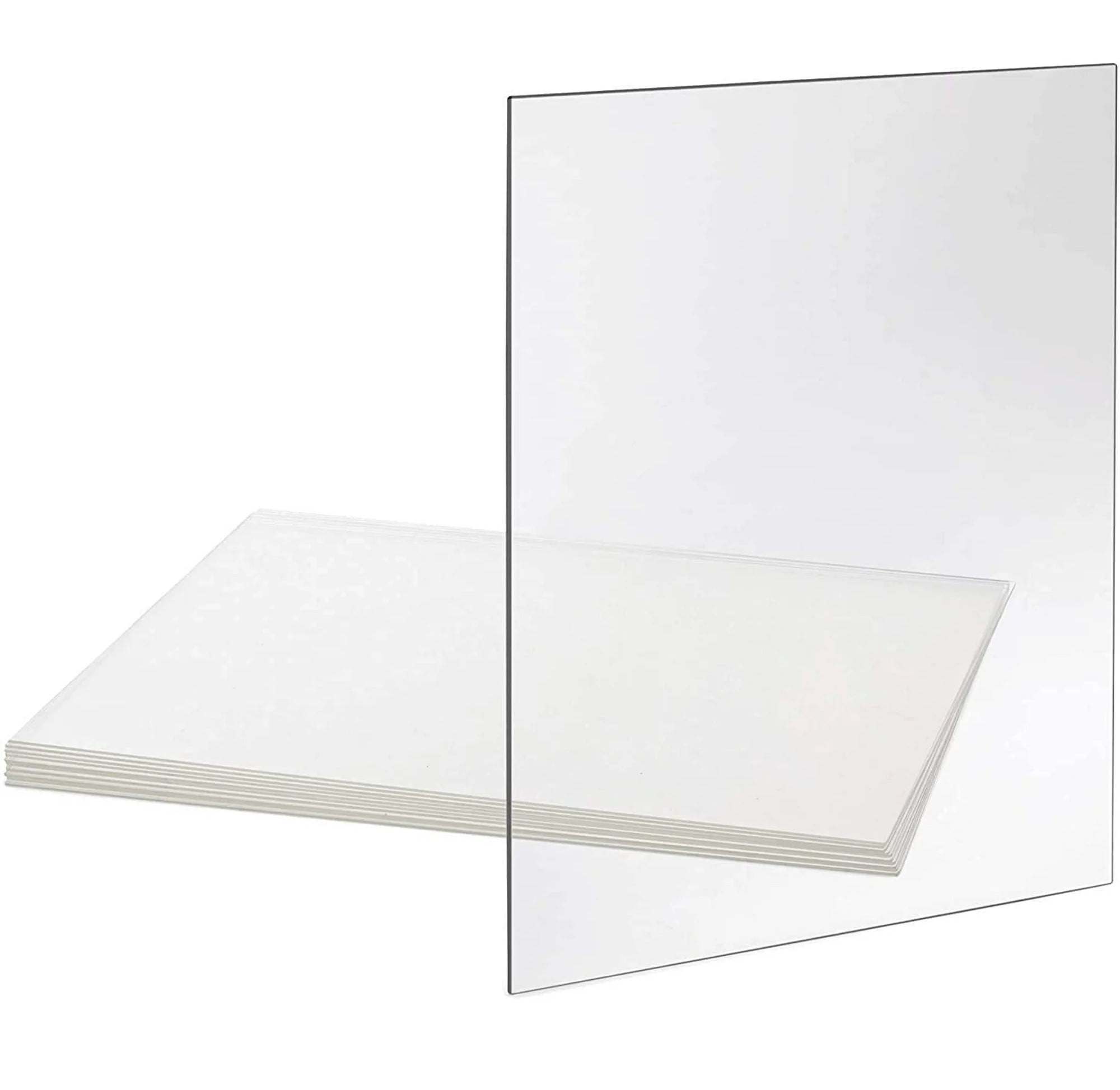 Replacement Glass for Picture Frames: Crystal Clear, 4x6, 3 Pack, High-Definition, Heat-Strengthened Glass Sheet (4X6)