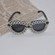thumbnail image 3 of Gafas de sol de moda con montura grande y diamantes de ojo de gato, gafas de sol personalizadas para fotos de calle, gafas de sol para mujer, 3 of 5