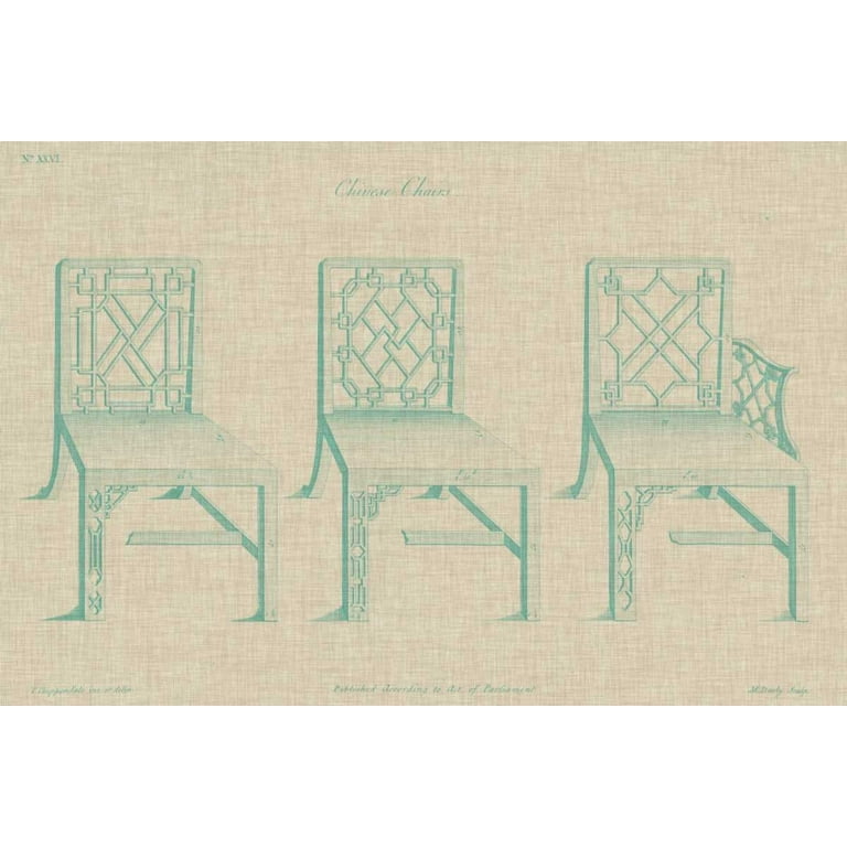 White chinese chippendale chairs clearance