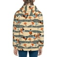 thumbnail image 6 of Picia Funny Chicken for Boys Fashion Full-zip Hoodies & Sweatshirts with Kangaroo Pocket,Zip-up Hooded Sweatshirt for Kid, Moisture Wicking & Breathable-Medium, 6 of 6