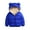 Royal Blue, variant on Bagilaanoe Toddler Baby Boy Girl Quilted Puffer Hooded Jacket Winter Lightweight Long Sleeve Warm Coat 3M 6M 12M 18M 24M 3T Kids Zipper Padded Outerwear with Pockets