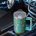 thumbnail image 4 of 40 Oz Santa Claus Tumbler With Handle, Christmas Day Coffee Travel Mug, Holiday Gifts, 4 of 4