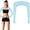 Sky Blue, variant on Detachable Sleeves for Outdoor Activities Cycling High Elasticity Breathable Sports Arm Covers for Spring Summer and Fall Semi Turtle Neck Top for Women Button up Cape Ruffle Colla Tops for