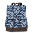 thumbnail image 1 of Easygdp Dragons Mochila de Cuero para Mujeres, Bolso de Hombro, Bolsos de Mano de Moda para Trabajo y Viajes, 1 of 4