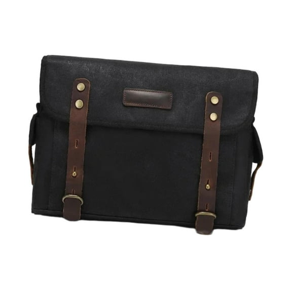 DimyFew Generic Motorcycle Tool Bag Carrier Handlebar Sissybar Storage Pouch Black