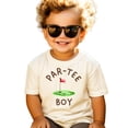 thumbnail image 2 of Golf Theme Birthday Boy Shirt for Kids and Toddlers Par Tee Boy Party Tee for Boys Natural Shirt 3T, 2 of 5