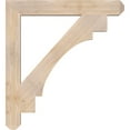thumbnail image 3 of Ekena Millwork 5 1/2"W x 44"D x 48"H Merced Craftsman Smooth Bracket, Douglas Fir, 3 of 4