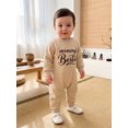 thumbnail image 4 of Cjfdfy Newborn Baby Boy Fall Outfit Mommy's Bestie Printed Long Sleeve Jumpsuit Baby Take Home Outfit Infant Cute Coming Home Clothes 0-18M, 4 of 9