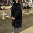 thumbnail image 2 of Vedolay Parkas for Women Long Sleeve Button Down Coat Knit Cardigan Coat 2023 Black,M, 2 of 5