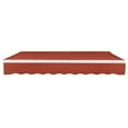thumbnail image 4 of Awntech 8 Ft Maui Right Motorized Heavy Duty Patio Retractable Awning (96in x 9.25in x 78in), Terracotta, 4 of 7