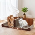 thumbnail image 1 of Cama Rascador para Gatos wpvpaw con Almohadilla de Cartón Mejorada de 34 Pulgadas, 1 of 7