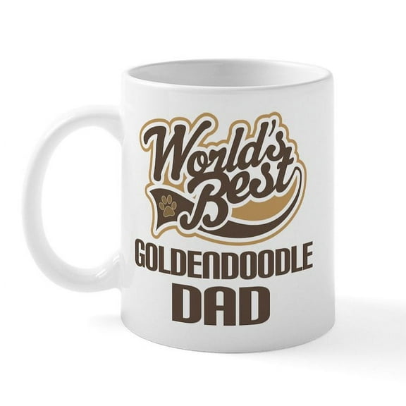 CafePress - Goldendoodle Dog Dad Mug - 11 oz Ceramic Mug - Novelty Coffee Tea Cup