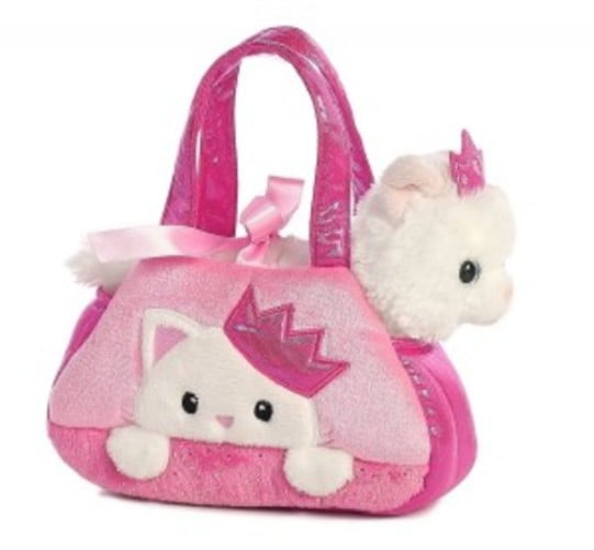 Aurora 32791 Fancy PAL Peek-a-boo Princess Kitty 8in Soft Pink and White for sale online 
