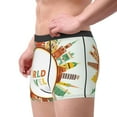 thumbnail image 4 of Disketp World Travel3 Men'S Boxer Briefs,Soft And Breathable Cotton Underwear With Comfortflex Waistband, 4 of 8