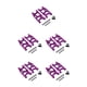thumbnail image 3 of Vogacara Brazos oscilantes traseros para coche con mando a distancia de 2 piezas que reemplazan la actualización de la pieza púrpura Violeta 5piezas Vogacara  CBP255197, 3 of 4