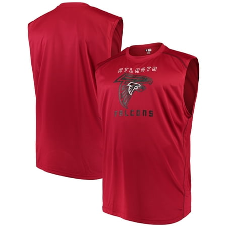 - Men's Majestic Red Atlanta Falcons Big & Tall Endurance Test Muscle Tank Top