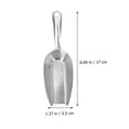 thumbnail image 2 of AURARMLET 1Set Durable Silver Medicine Powder Shovel Set for Accurate Dispensing At Home, 2 of 6