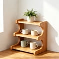 thumbnail image 4 of Tong Compact Desktop Cup Holder Organizer For Mugs Glasses And Drinkware Efficient Space Saving Countertop Storage Rack, 4 of 6