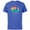 Royal Heather, variant on Star Wars Rebel Alliance and Galactic Empire Pride - Short Sleeve Cotton T-Shirt for Adults - Customized-Black