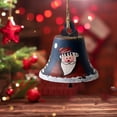 thumbnail image 4 of Campana colgante de Navidad Colco Adornos Árbol de Navidad con cuerda Campanas de viento, 4 of 8