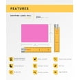 thumbnail image 4 of HOUSELABELS 3" x 2" Pink Large Barcode Labels on 0.75" Core Compatible With Zebra and Rollo Printers, 22 Rolls / 210 Labels per Roll, 4 of 8