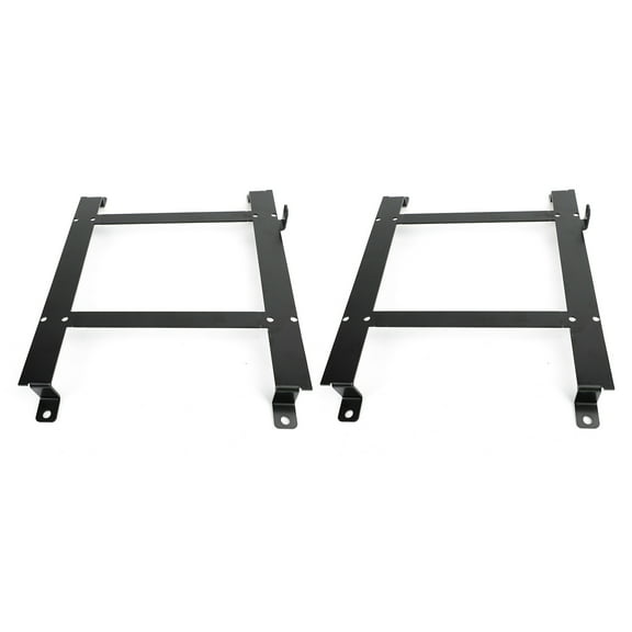 1Pair Low Mount Racing Bucket Seat Base Tensile Steel Bracket For Corvette C5 97-04