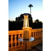 Lava Heat Italia Mini Lava Tabletop Patio Heater with Stainless Steel Finish