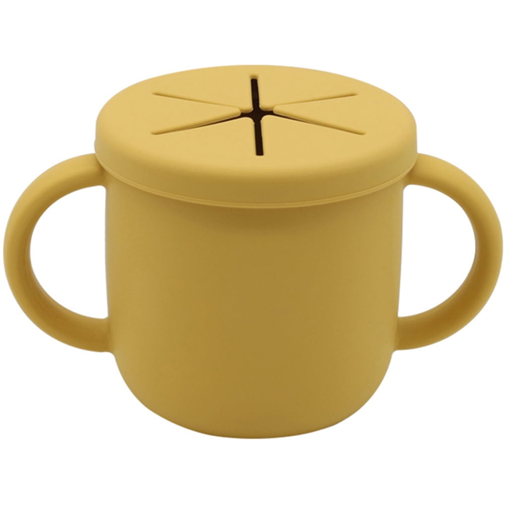 Baby Snack Cups Portable Children Snacks Container Spill Proof Food