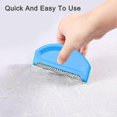 thumbnail image 3 of 2pcs Lint Remover Pilling Plastic Hair Trimmer Cashmere Comb Knitwear Household, 3 of 4