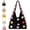 Black, variant on Handmade Crochet Tote, Floral Knit Shoulder Purse, Woven Beach Carry Handbag, Stylish Bohemian Shopping Accessory(1PCS)