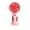 Red, variant on Portable Fan VibHome Handheld Fans Handheld Fans Summer Portable Carry Small Fans Rechargeable Household Small Fans Student Dormitory Outdoor Gift Fans Light Sound Low Noise