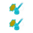 thumbnail image 1 of Matsuzay Regaderas Aspersor Boquilla portátil 2Conjunto Azul, 1 of 6
