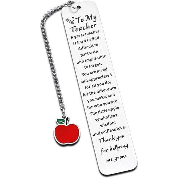 Teacher Christmas Gifts Teacher Appreciation Gifts Teacher Gifts for Women Men Teacher Bookmark Best Teacher Gift Teachers' Day Gifts Thank You Teacher Retirement Gift Teacher Valentines Birthday Gift