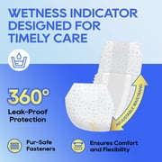 Honey Care All-Absorb A25 Disposable Male Dog Wrap, 50 Count, Medium, Super Absorbent, Breathable