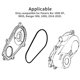 thumbnail image 2 of Reemplazo De Correa De Embrague De Coche Junta De Cubierta De Embrague De Transmisión De Alto Rendimiento Compatible Con Polaris Rzr 1000 Xp 900S Ranger 900 1000 2014-2020 Serendint VI007426-00, 2 of 7