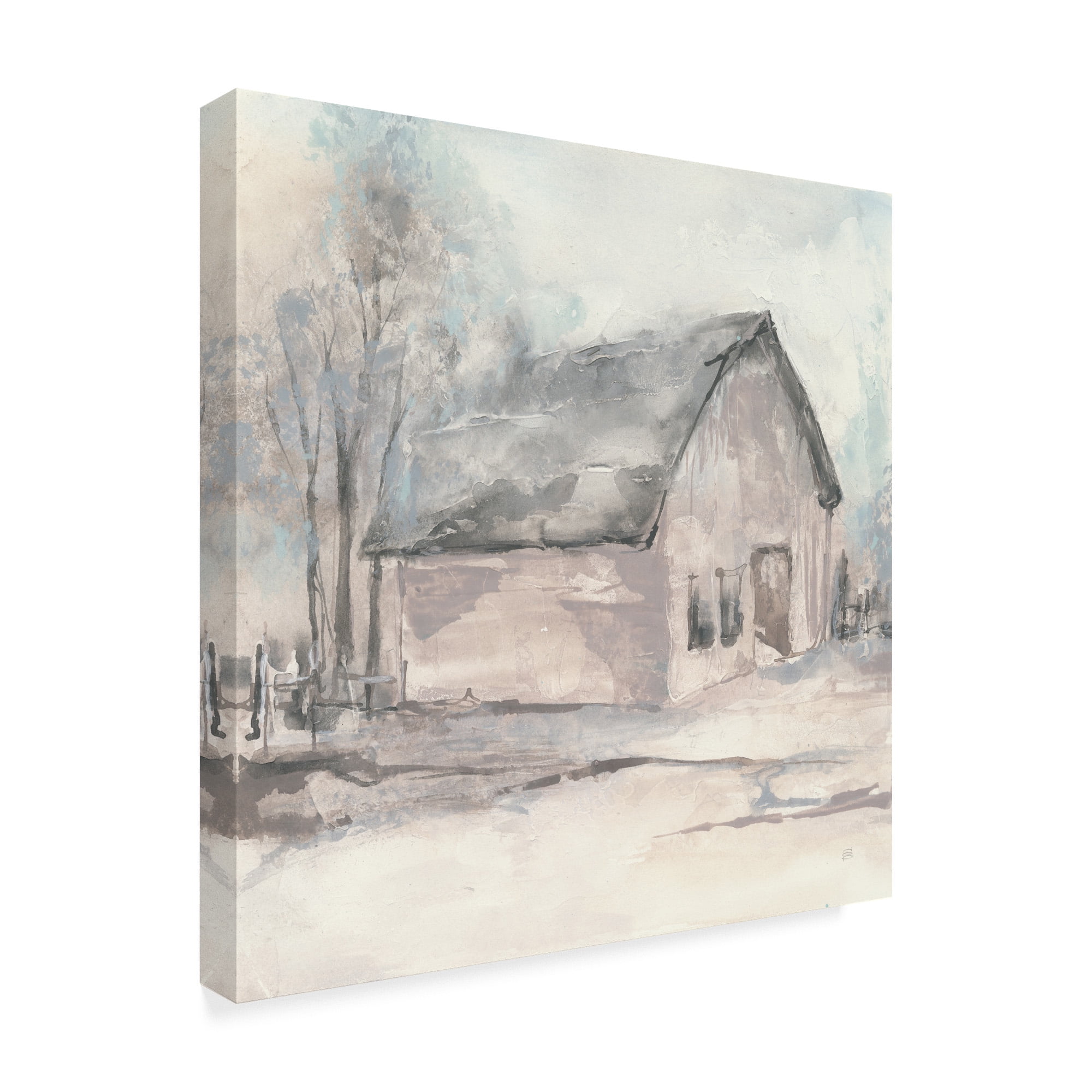 Barn I' Canvas Art by Chris Paschke