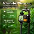 thumbnail image 2 of Garnen Sprinkler Timer Outdoor, Digital Water Timer For Garden, Hose Timer, 1min-7Days Programmable Water Frequency and Rain Delay Irrigation for Yard, 2 of 7