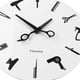 thumbnail image 3 of Reloj de pared con herramientas para peluqueros y estilistas, moderno, de cuarzo 3D, sin tictac, para salón de belleza, para decoración del hogar, regalo, 3 of 4