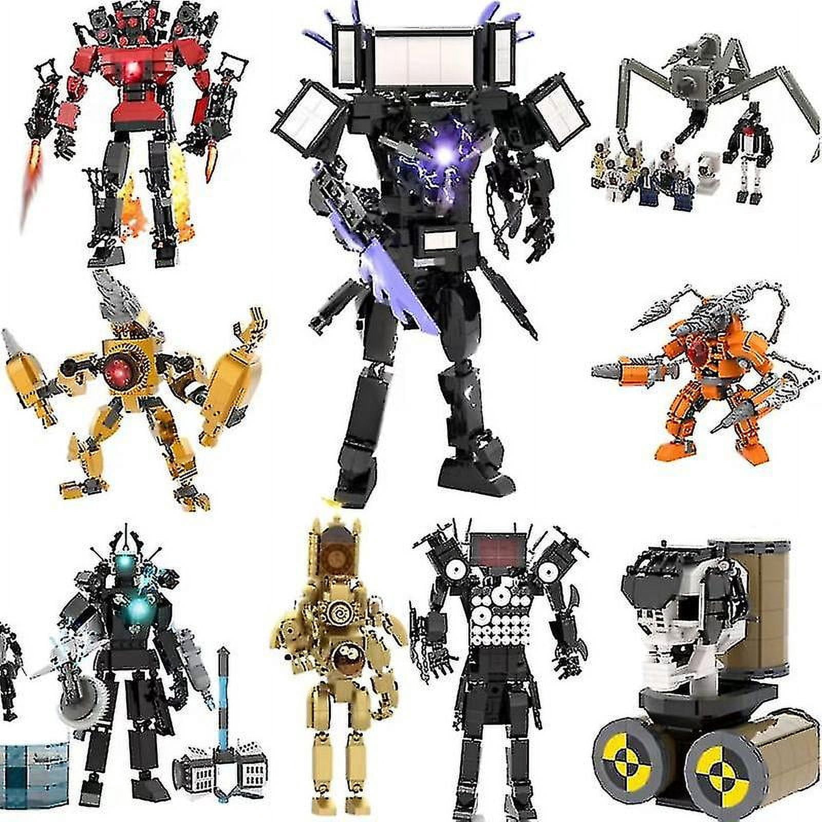 Camera Man Block Skibidi Toilet Toy Building Block Titans Camera Man Tv Man Cameraman ...