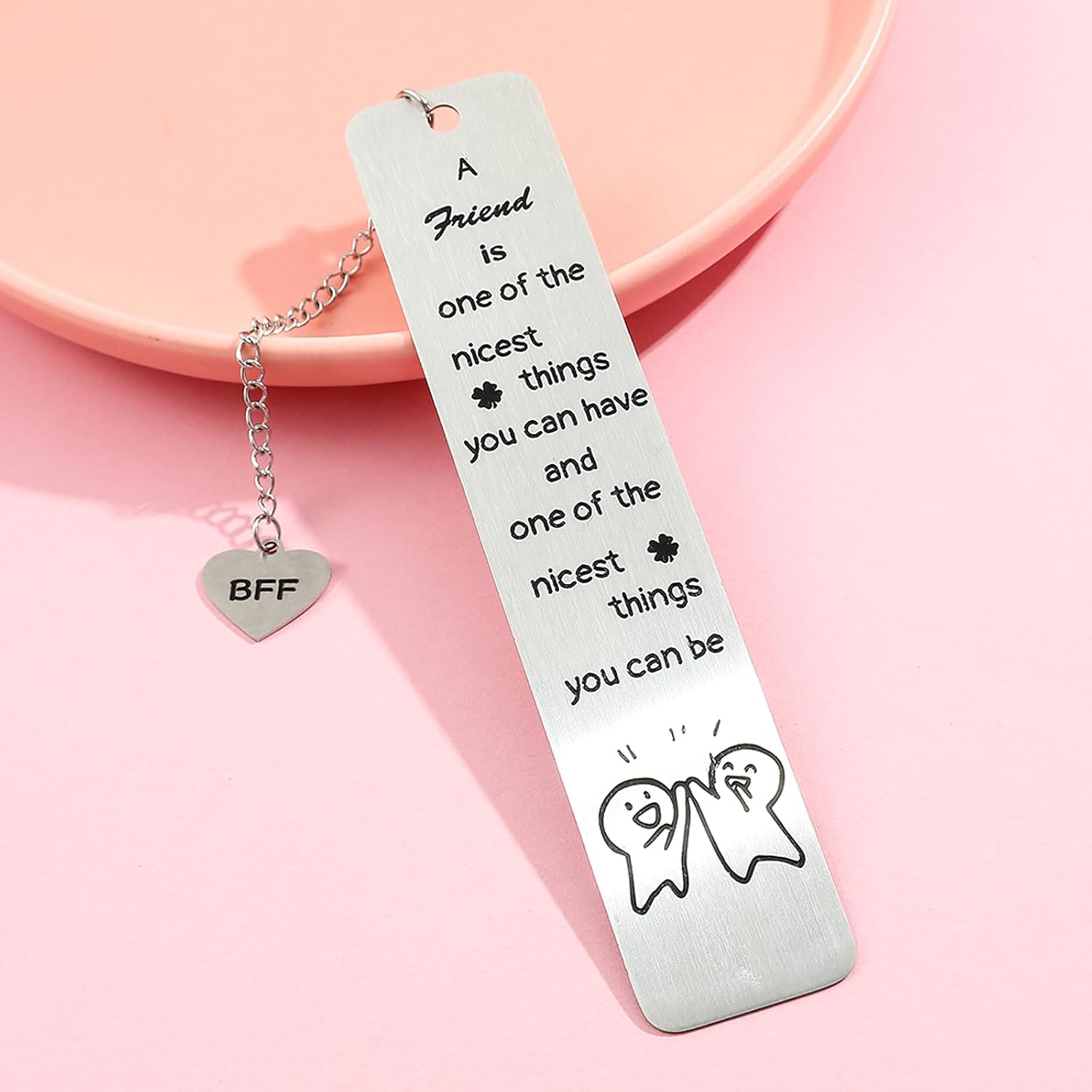 Bookmark Gifts for Best Friend Friendship Gift for Women Christmas Stocking Stuffers Friends Sentimental Gifts for Best Friend Birthday Graduation Gifts for Women Female Friend Gift Ideas