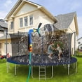 thumbnail image 2 of NANDIYNZHI Garden Decor Garden Tools 360° Rotating Sprinklers Large Area Coverage Trampoline Sprinklers Garden Trampoline Sprinklers Abs 9.25*6.3*2.56 Inch (Clearance)Water Sprinklers, 2 of 6