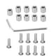thumbnail image 4 of Kit de soporte de tornillos para cama calefactada juego de tornillos práctico y duradero para placa de ejes Y Mk3 llave espaciadora M3 para cama calefactada ANGGREK Otros, 4 of 8