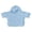 Sky Blue, variant on BemeyourBBs Toddler Baby Girls Boys Swim Cover Up Swimwear Poncho Kids Cotton Gauze Swimsuit Coverup Beach Bathing Suit Bathing Robe Short Sleeve Hooded Coverups Beachwear Wrap