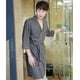 thumbnail image 3 of Amantes de verano absorción de agua toalla de moda bata de baño hombres Sexy Kimono Waffle Albornoz para hombre bata de talla grande batas masculinas D, 3 of 3
