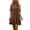 A Coffee, variant on Women's Summer Short Sleeve Casual Dresses V-Neck Floral Party Dress Navy XXXL