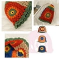 thumbnail image 2 of Holzlrgus Crochet Bucket Hat for Women Knit Handmade Foldable Floppy Beach Hat Fashion Cute Comfy and Casual, 2 of 5