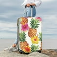 thumbnail image 7 of Hirioo Hawaiian Pineappl for Elasticity Suitcase Cover (No luggage Included) Durable Luggage Protector Fits 18-32 Inch Luggage-Medium, 7 of 7