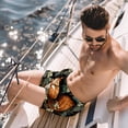 thumbnail image 2 of luoweisi Men's Beach Shorts Quick Dry Swim Trunks with Mesh Lining Squirrel M, 2 of 5